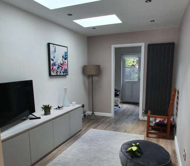 Double garage conversion