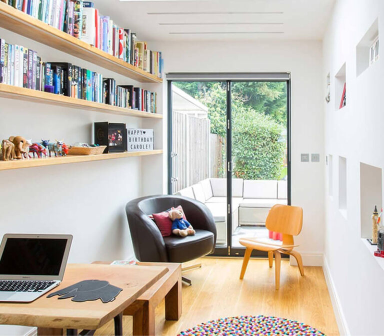 Small garage conversion: make a narrow space work